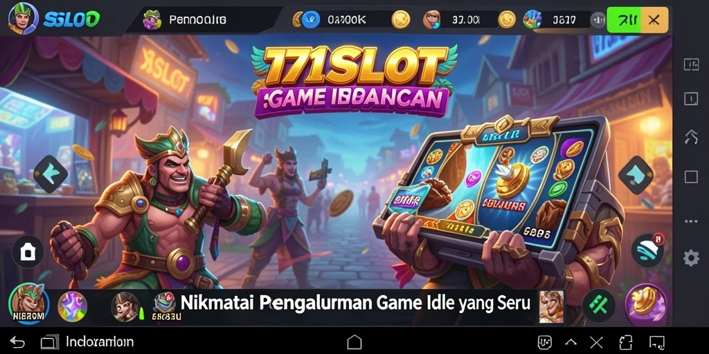 Screenshot utama 171SLOT menampilkan gameplay santai dan mengasyikkan.