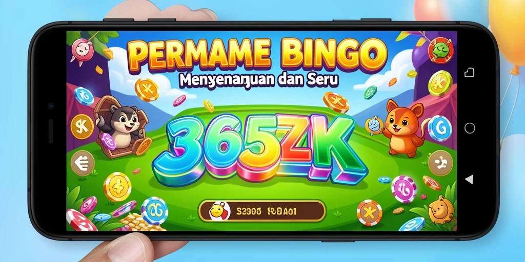Tampilan gameplay menarik dari 365ZK yang menampilkan keseruan bermain Bingo.