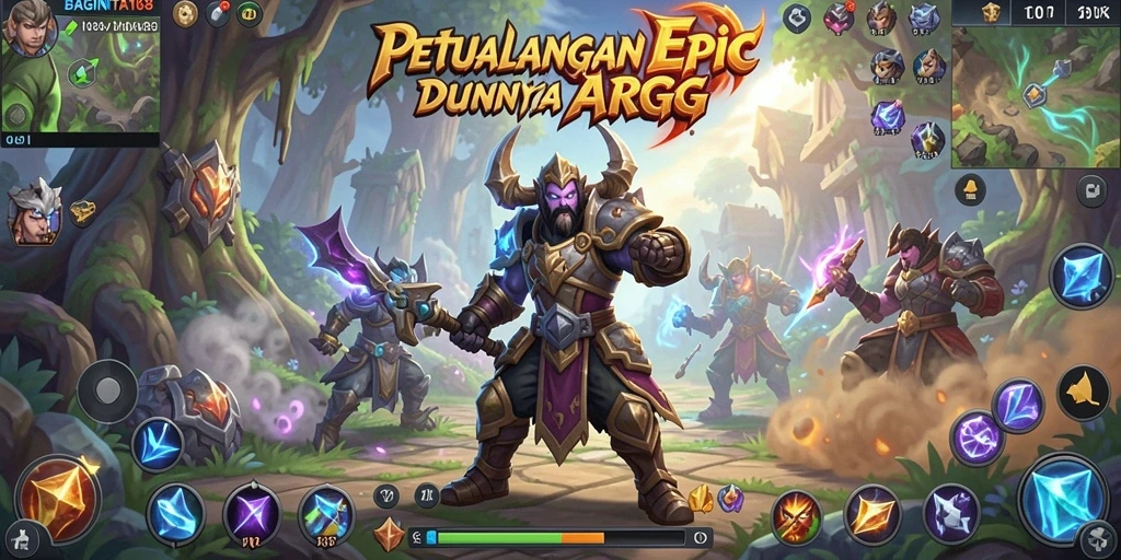 Tampilan gameplay seru dan grafis menawan dari BAGINTA168.