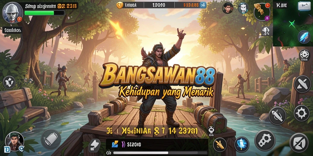 Tampilan gameplay BANGSAWAN88 yang menarik dan imersif.