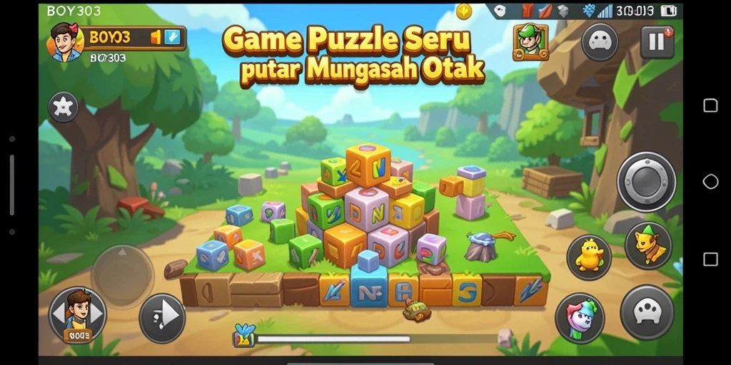 Gameplay menarik dari BOY303 yang menantang dan seru.