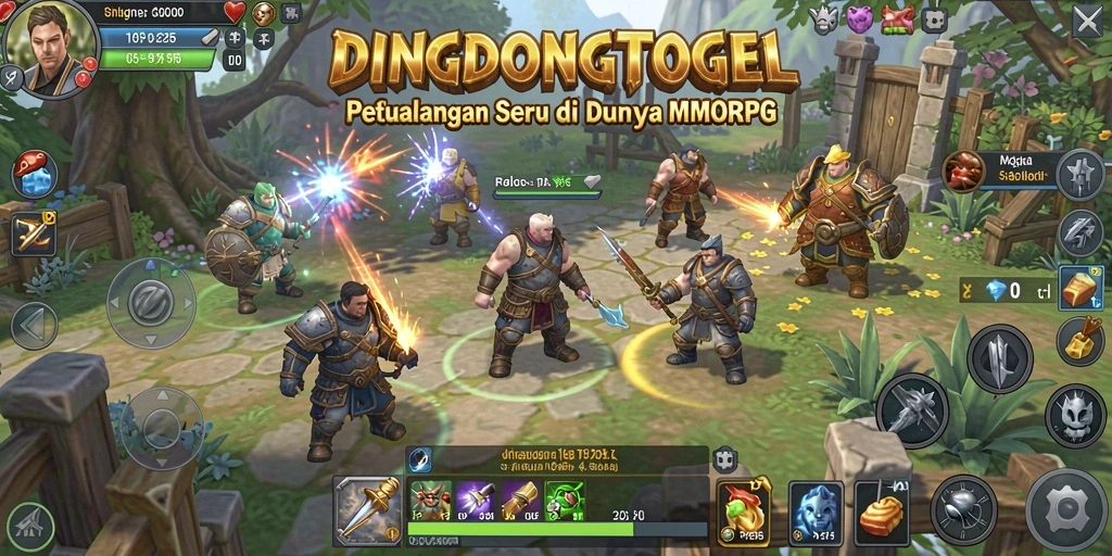Tampilan gameplay DINGDONGTOGEL yang memukau dan penuh aksi.