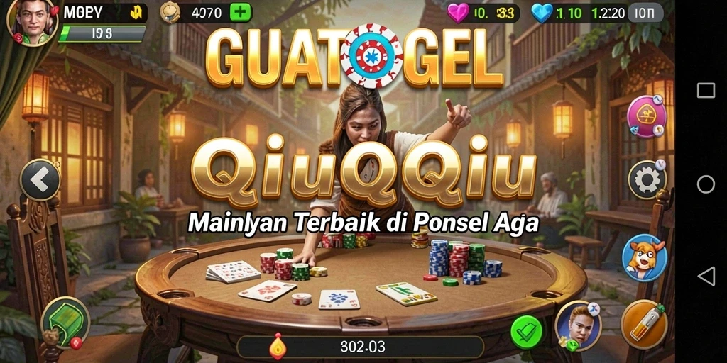 Tampilan gameplay seru GUATOGEL saat dimainkan bersama teman.