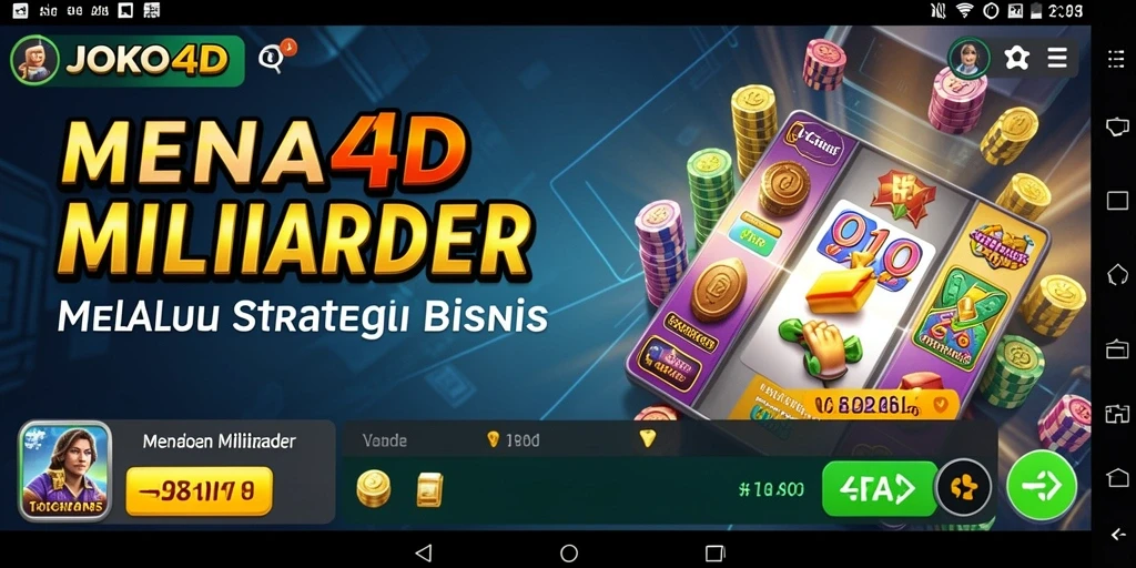 Tampilan gameplay JOKO4D yang menakjubkan dan interaktif.