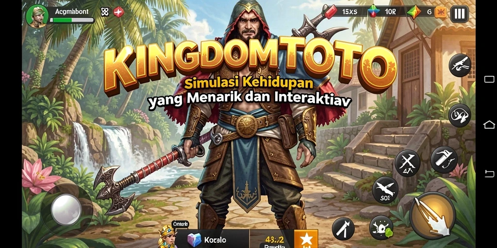 Tampilan gameplay yang menarik dari KINGDOMTOTO dengan grafis yang menawan.