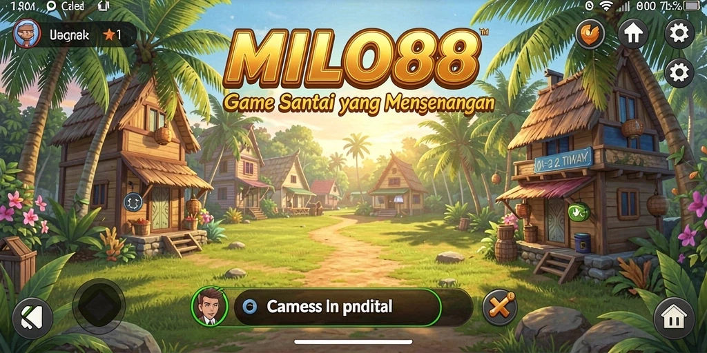Tampilan gameplay seru dan menarik di MILO88.