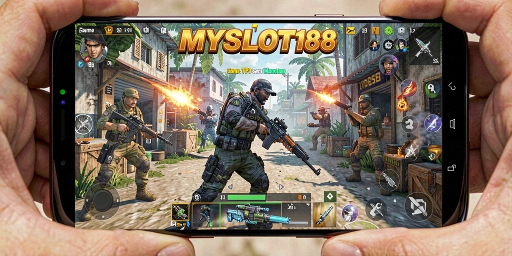 Tampilan gameplay MYSLOT188 yang penuh aksi dan tantangan.
