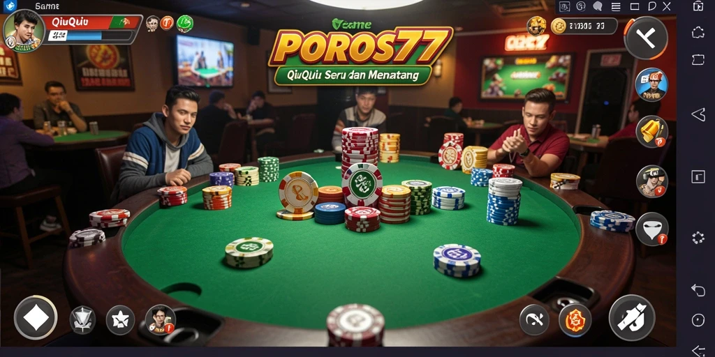 Tampilan gameplay seru dalam POROS77 yang penuh tantangan dan keseruan.
