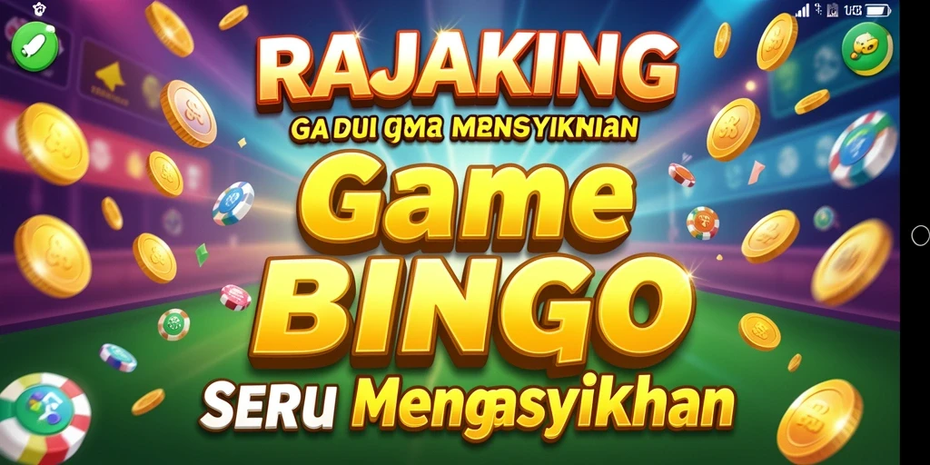 Tampilan menarik dari gameplay RAJAKING yang penuh warna.