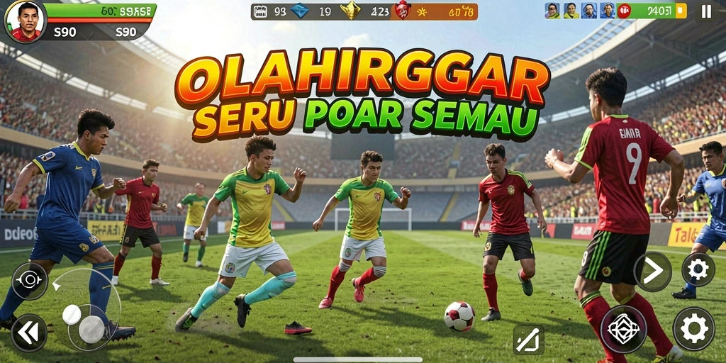Screenshot S80 menampilkan aksi seru dalam permainan olahraga.
