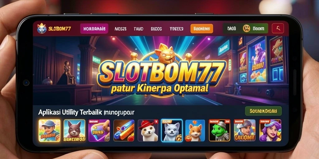 Tampilan antarmuka SLOTBOM77 yang sederhana dan intuitif.