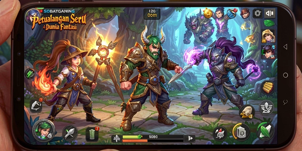 Tampilan gameplay <strong>SOBATGAMING</strong> yang menarik dan penuh aksi.