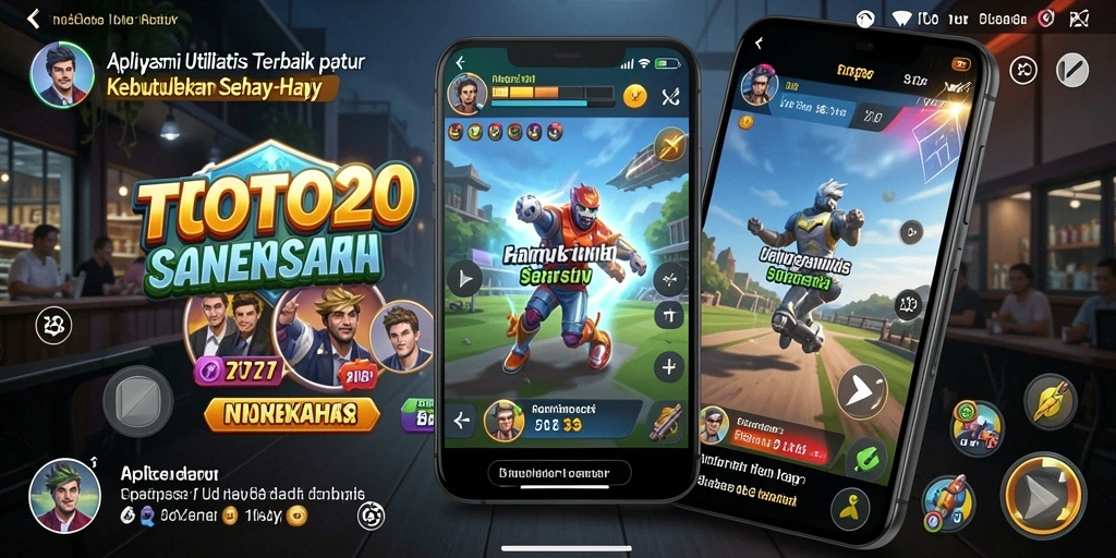 Tampilan intuitif dan praktis dari aplikasi TOTO20 untuk kebutuhan sehari-hari.
