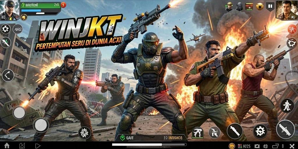 Gameplay mendebarkan dari WINJKT saat beraksi.