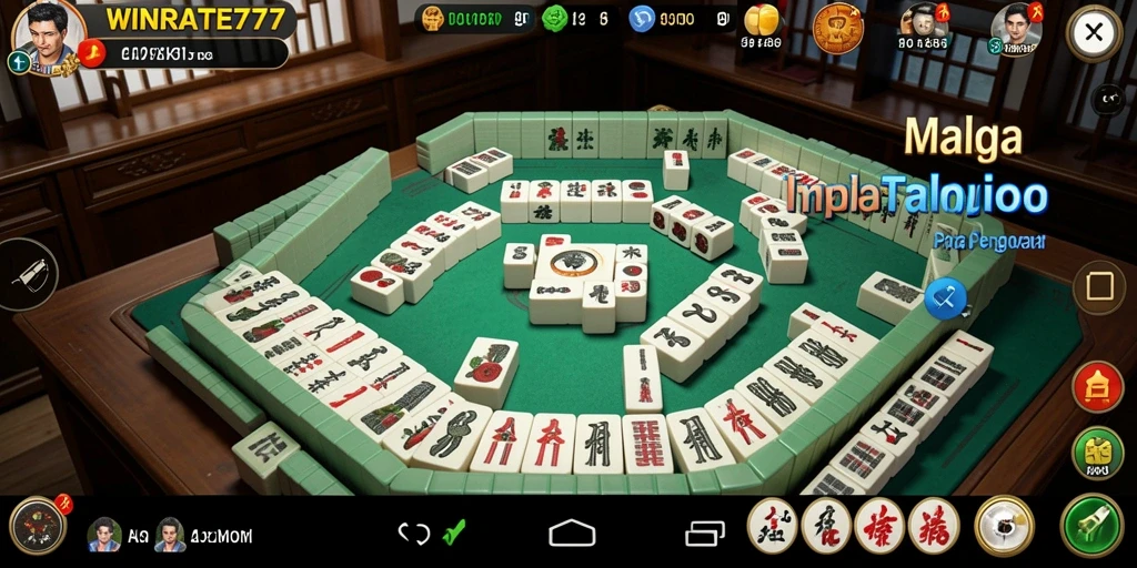 Tangkapan layar gameplay Mahjong yang menarik dari WINRATE777.