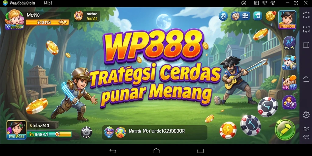 Tampilan gameplay WP888 yang dinamis dan strategi mendalam.